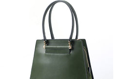 Genuine Leather handbag shoulder bag large tote for women leather shopper bag - EverHandmade