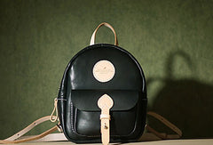 Handmade Leather backpack bag shoulder bag for women small leather - EverHandmade