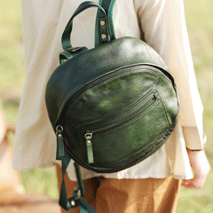 Green Satchel Bag Satchel Backpack Women's - Annie Jewel