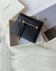Cute Women Red Leather Card Holders Slim Card Wallet Red Bifold Credit Card Holder For Women