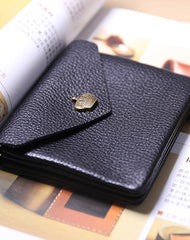 Cute Women Crown Blue Leather Mini Billfold Wallet Coin Wallets Slim Change Wallets For Women