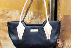 Handmade handbag purse shopper leather bag purse shoulder bag for women - EverHandmade
