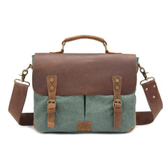 Canvas Leather Mens 14