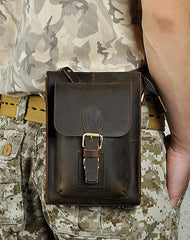 Leather Belt Pouch for Men Waist Bag Cell Phone Holsters BELT BAG Shoulder Bag For Men