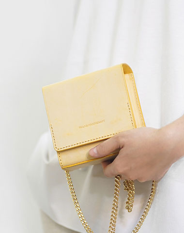 Cute Leather Womens Mini Chain Crossbody Purse Makeup Tiny Chain Shoulder Bags for Women