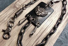 silver biker trucker punk key hook wallet Chain for chain wallet biker wallet trucker wallet