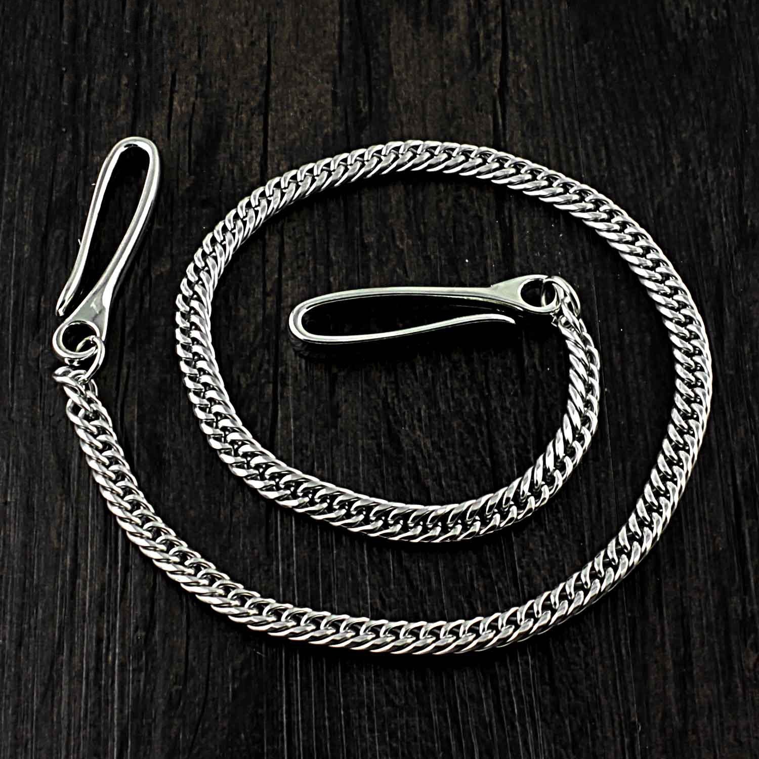 SOLID STAINLESS STEEL Mens BIKER WALLET CHAIN LONG PANTS CHAIN jeans chain jean chain FOR Women MEN
