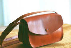 Handmade Leather phone purse organ for women crossbody bag leather shoulder bag