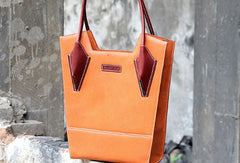 Handmade handbag purse leather shopper bag purse shoulder bag for women - EverHandmade