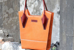 Handmade handbag purse leather shopper bag purse shoulder bag for women