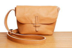 Handmade Leather Cute Messenger Bag Crossbody Bag Shoulder Bag Women Leather Purse