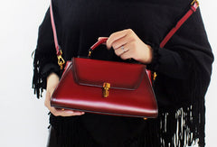 Genuine Leather handbag purse shoulder bag for women leather crossbody bag