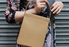 Genuine Leather Tote Purse Handbag Shoulder Bag for Women Leather Shopper Bag - EverHandmade