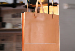 Handmade handbag purse leather shopper tote bag purse shoulder bag for women - EverHandmade