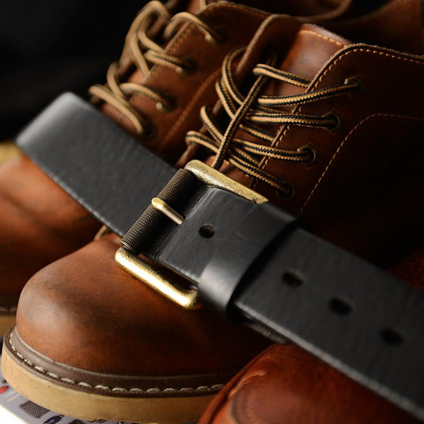 Cool Leather Simple Black Leather Belts Mens Belt Men Brown Leather Belts for Me NY01382041