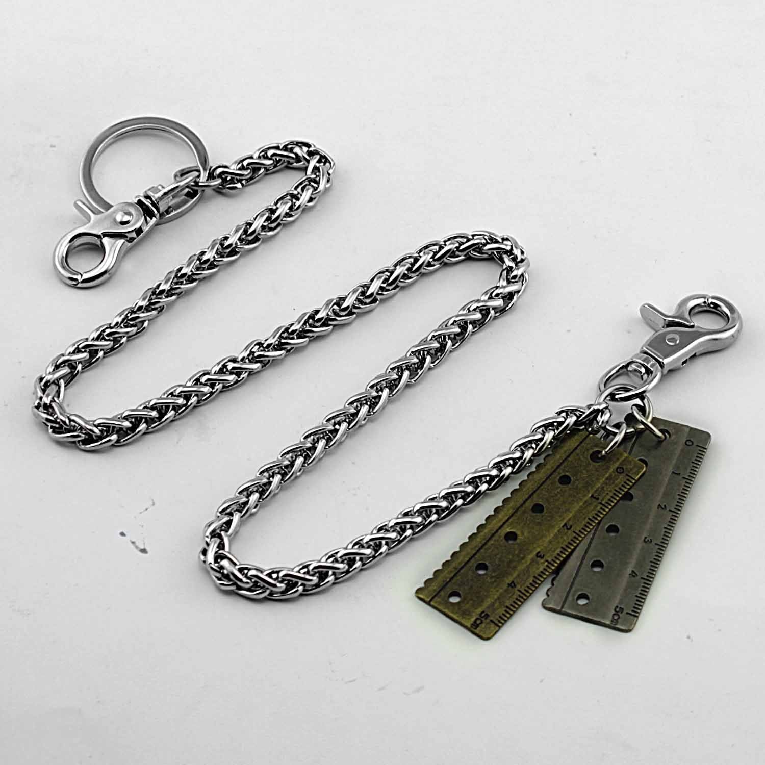 Cool Ruler Key chain Long Wallet Chain Pants Chain jeans chain jean chains Wallet Chain For Men
