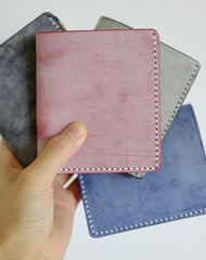 Handmade LEATHER Womens Small Wallet Leather Small Bifold Wallet FOR Women