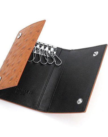 Leather Mens Key Wallet Car Keys Holder Cool Car Keys Case for Men