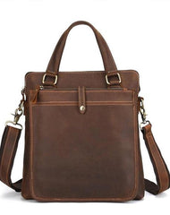 Retro Leather Men Vintage Briefcase Handbags Shoulder Bags Business Bag For Men