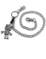 Cool Robot Silver Mens Pants Chain Biker Wallet Chain jeans chain jean chain Wallet Chain For Men