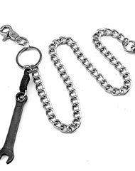 Bright Silver Punk Pants Chain Fashion Wallet Chain jeans chain jean chains For Men