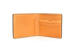 Cool Leather Mens Camouflage Small Wallet Front Pocket Wallet billfold Slim Wallet for Men