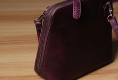Handmade Leather phone purse shoulder bag for women leather crossbody bag