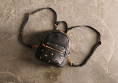 Cute LEATHER Mini WOMEN Backpack Purse Small Backpack FOR WOMEN