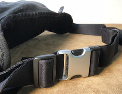 Leather Men Fanny Pack Small Waist Bag Hip Pack Belt Bag Bumbag for Men