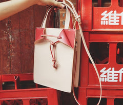 Stylish Pink Leather Womens Handbag Work Bag Purse Shoulder Bag for Women