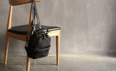 Cute LEATHER WOMENs Small Backpack Stylish SHOULDER BAG Purses FOR WOMEN