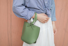 Cute Leather Green Womens Mini Chain Purse Handbag Chain Shoulder Bag for Women