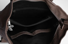 Vintage WOMENs Brown Large LEATHER Tote Bag Fashion Tote Purse FOR WOMEN