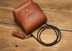 Cute LEATHER WOMEN Square SHOULDER BAG Mini Crossbody Purses FOR WOMEN