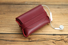 Cute LEATHER Womens Small Change Wallet Leather Card Wallet FOR Women