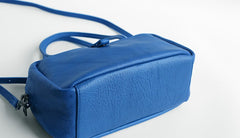 Handmade WOMENs LEATHER Box Handbag Shoulder Bag Handbag Purse FOR WOMEN