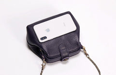 Cute LEATHER WOMEN Small Doctor Purse Chain SHOULDER BAG Purse FOR WOMEN