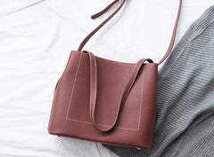 Leather Stylish Womens Tote Bag Shoulder Bag Shoulder Bucket Work Purse for Women