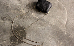 Vintage LEATHER WOMEN Mini Doctor Purse Chain SHOULDER BAG Purses FOR WOMEN