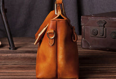 Handmade Leather handbag purse shoulder bag for women leather shopper bag - EverHandmade