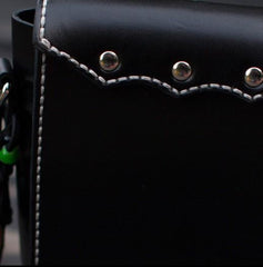 Leather Belt Pouch Mens Small Cases Waist Bags Hip Pack Belt Bags for Men