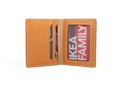 Cool Leather Mens Camouflage License Wallets Front Pocket Wallet Slim Card Wallet for Men