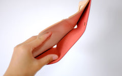 Handmade LEATHER Womens Trifold Small Wallet Leather Small Wallet FOR Women