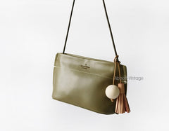 Cute Leather Red Green Womens Small Crossbody Purse Mini Shoulder Bag for Women