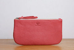 Genuine Leather billfold Long Wallet Zipper Slim Wallet Coin Change Card Wallet Purse For Women