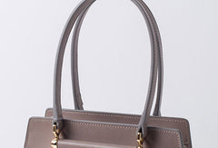 Genuine Leather handbag shoulder bag large tote for women leather shopper bag - EverHandmade