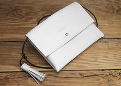Cute LEATHER White WOMEN SHOULDER BAG Stylish Green Crossbody Purse FOR WOMEN
