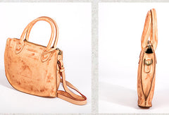 Handmade Genuine Leather Handbag Shopper Bag Crossbody Bag Shoulder Bag Purse For Women - EverHandmade