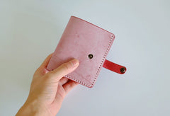 Handmade LEATHER Womens Small Wallet Leather Small Bifold Wallet FOR Women