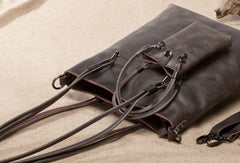 Handmade Leather handbag shoulder bag large tote for women leather shopper bag - EverHandmade